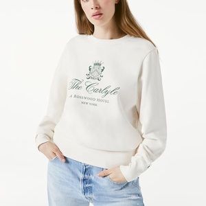 FRAME x The Carlyle, A Rosewood Hotel | Exclusive Crewneck Sweatshirt | M